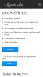 Mobile Screenshot of mypoeticside.com